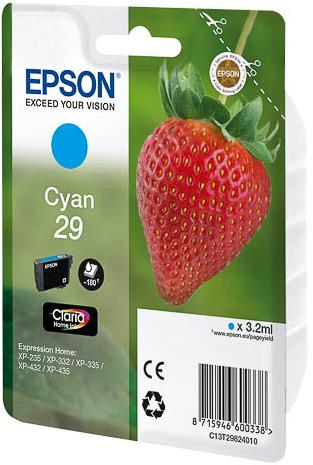 EPSON Cartuccia originale Epson T2982 fragola ciano